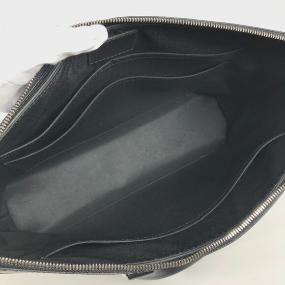 LOUIS VUITTON Black Monogram Leather Tote Bag - Picture 13 of 16